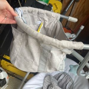 Regal o hook on high chair and booster seat